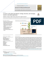 A review on the plant microbiome Ecology, functions, and emerging