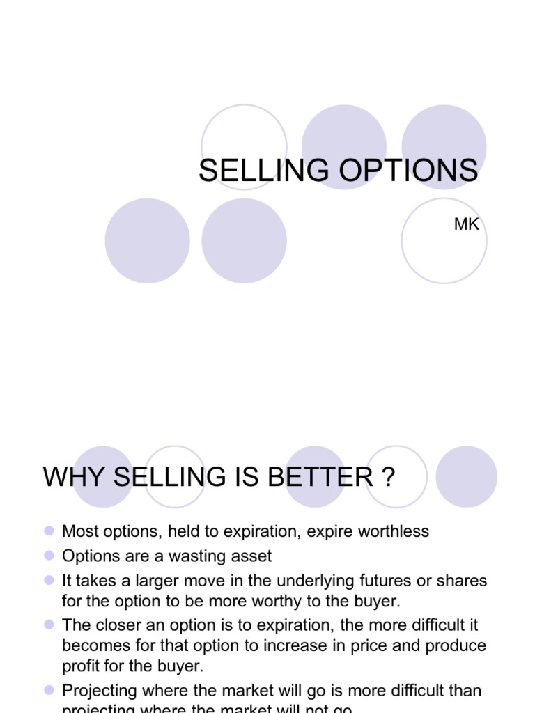 Option Selling Course Overview | PDF