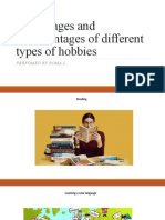 Advantages and Disadvantages of Different Types of Hobbies