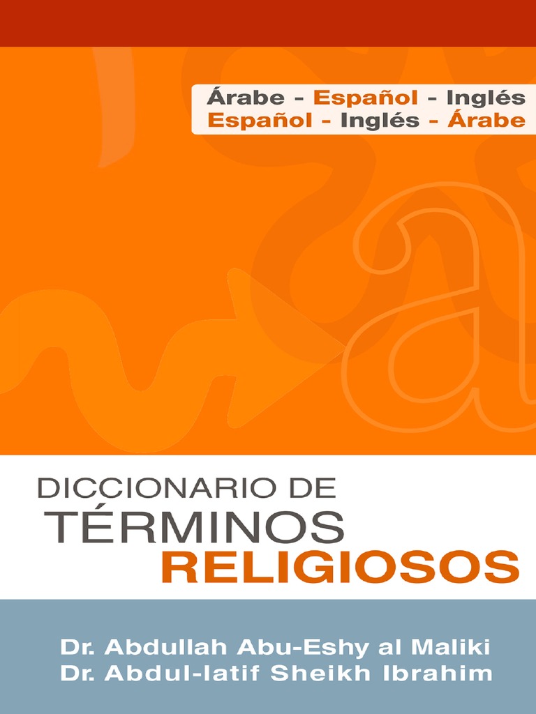 Dictionary of Religious Terms Spanish PDF Ali Hadith