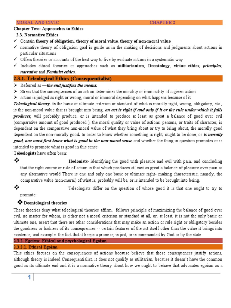 Understanding Utilitarianism in Ethics | PDF | Utilitarianism | Virtue ...