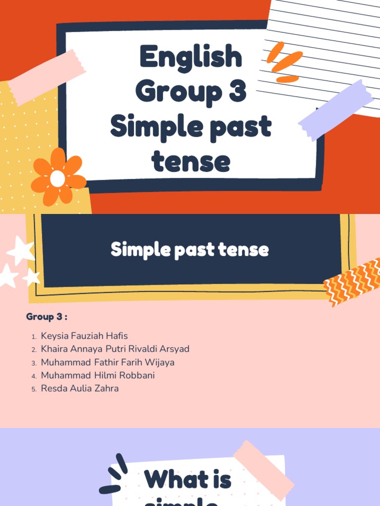 Understanding Simple Past Tense | PDF | Verb | Grammatical Tense