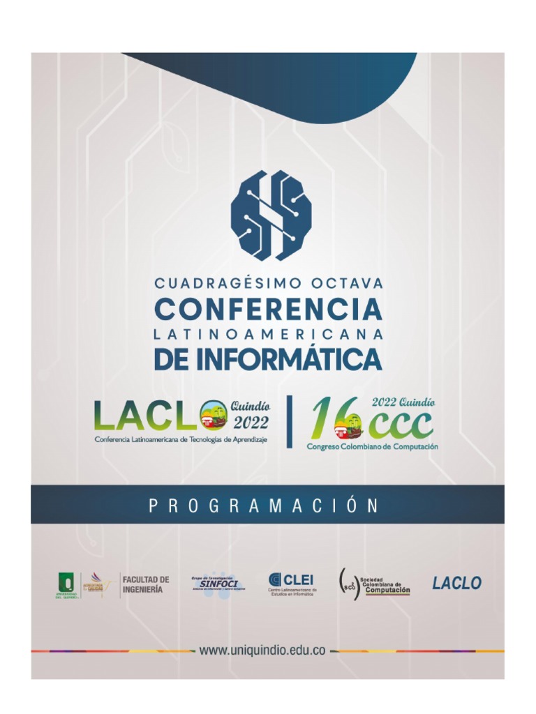 Conferencias y Talleres de Tecnología | PDF | Ciencias de la ...