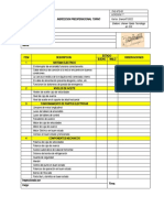 THS Formato Inspeccion Preoperacional Torno