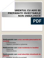 TRATAMENTUL CU ADO SI PREPARATE  INJECTABILE NON-INSULINICE (1)