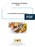 19 Les Equivalences Glucidiques