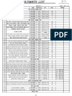 MXH-3668F-37 Bolts&nuts List