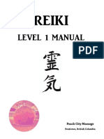 Reiki Level 1 Manual