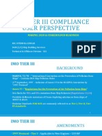IMO TIER III COMPLIANCE: USER PERSPECTIVE ON MARPOL 2020 & STAKEHOLDER READINESS