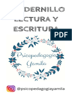 Cuadernillo LECTURA Y ESCRITURA