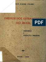Direitos Dos Estrangeiros No Brasil - 1938