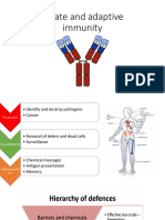 Adaptive and Innate Immunity
