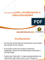 D10. Aculturación, Inculturación e Interculturalidad