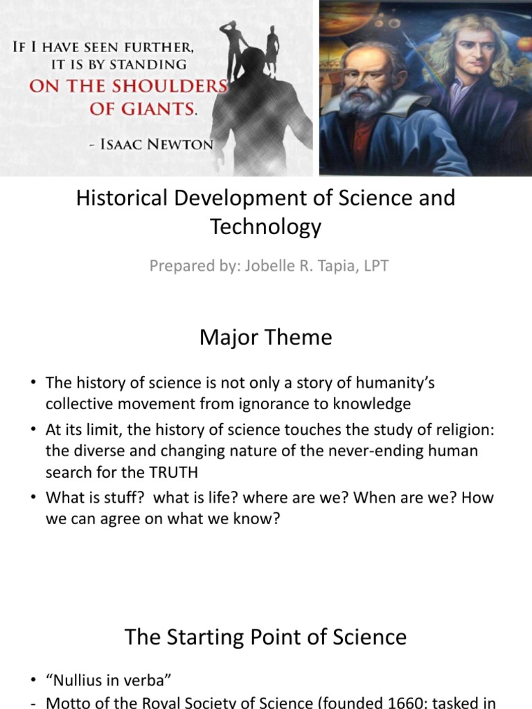 Evolution of Science and Technology | PDF | Science | Empiricism