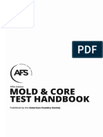 Mold and Core Test Handbook Reportes