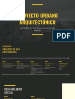 Proyecto URBANO ARQUITECTÓNICO