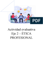 Ética profesional - Actividad Eje 2