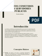 Delitos Cometidos Por Servidores Públicos Introduccion