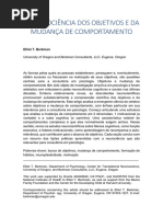 Material Digital III - A Neurociência dos Objetivos e da Mudança de Comportamento