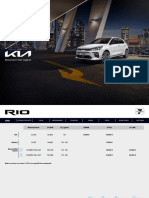 Listino Kia Rio Pubblico 03-10-2022