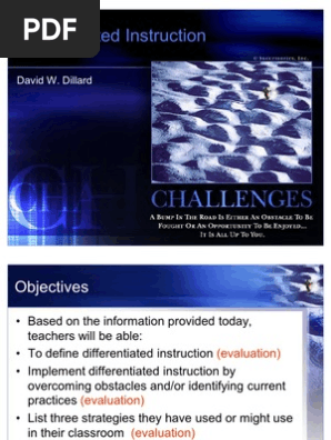 Differentiated Instruction