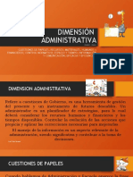 Dimension Administrativa