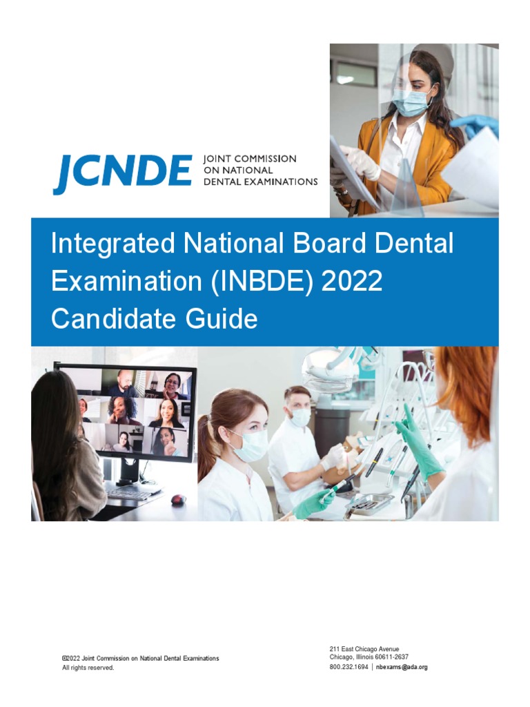 Inbde Guide | PDF | Medical Diagnosis | Test (Assessment)