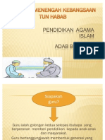 Adab Berguru - Pendidikan Islam (Nuha)