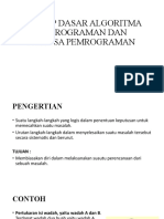 Konsep Dasar Algoritma Pemrograman Dan