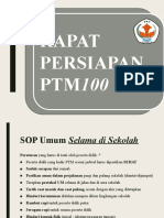 SOP Dan Kelengkapan PTM Siswa