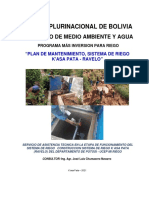 Doc. Plan de Mantenimiento - Kasa Pata