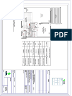 Planta de layout de apartamento com varanda e suíte reversível