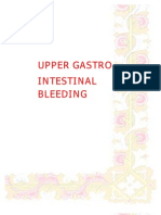 Upper Gastro Intestinal Bleeding