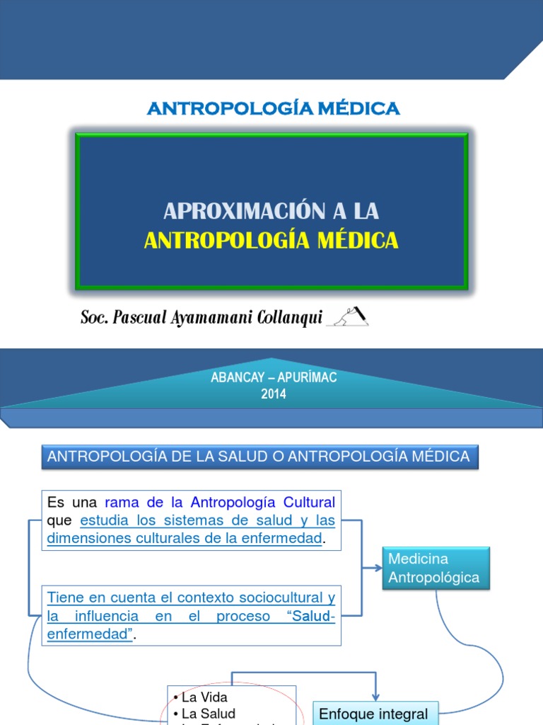 4 Antropología Médica PDF Antropología Antropología Médica