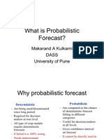 What Is Probabilistic Forecast - Scribd