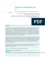 Artículo Metabolismo Del Calcio