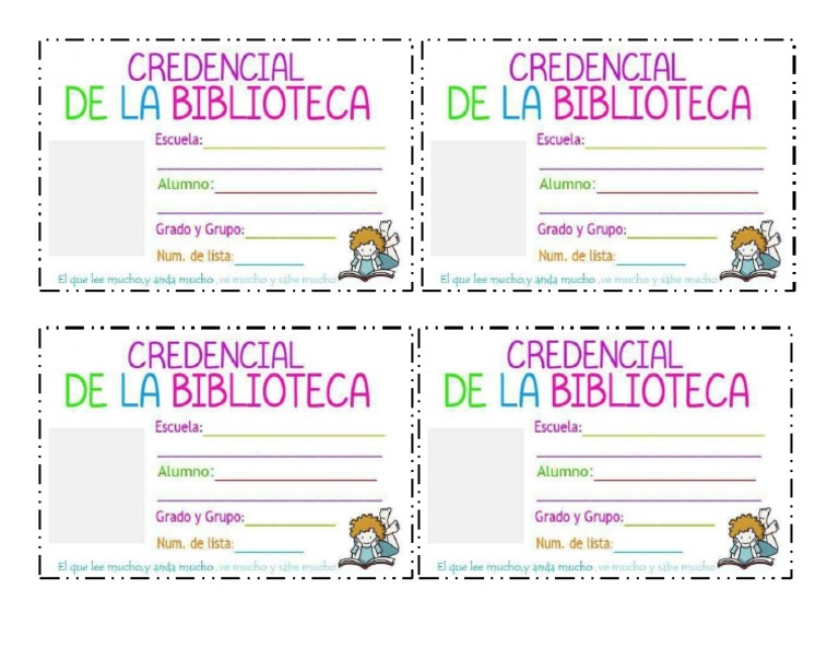 La Credencial de La Biblioteca | PDF