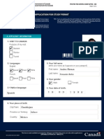 Application For Study Permit