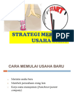 Strategi Merintis Usaha Baru