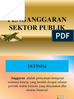 Anggaran Akuntansi Sektor Publik 1