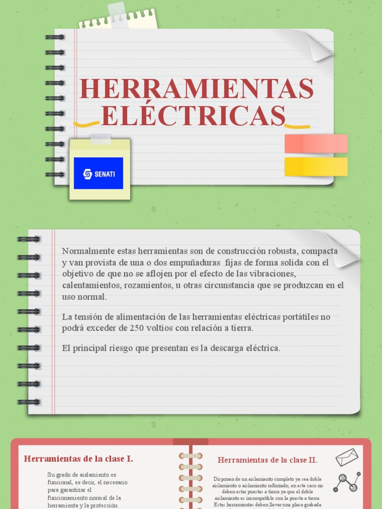 Seguridad en Herramientas Eléctricas | PDF | Electricidad | Bienes ...