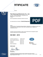 ISO 9001 2015 Thai 20231025