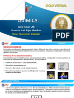 QUÍMICA ANUAL UNI - TEMA 17 - Reacciones Químicas