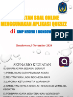 Workshop: Pembuatan Soal Online Menggunakan Aplikasi Quizizz