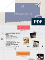Pesa - CF Gratitude Journal