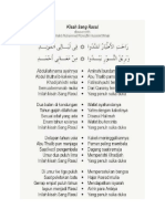 An Nabi Shollu Alaih Versi Buih Jadi Permadani