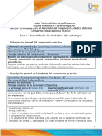 Guía para el desarrollo del componente práctico y rúbrica de evaluación - Fase 4 – Consolidación del simulador - plan estratégico