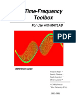 Time-Frequency Toolbox: For Use With MATLAB