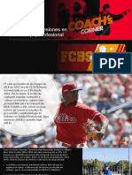 Prevención lesiones béisbol profesional