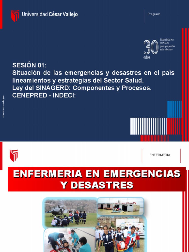 ENFERMERIA EN EMERGENCIA Y DESASTRES 0k | PDF | Tsunami | Riesgo